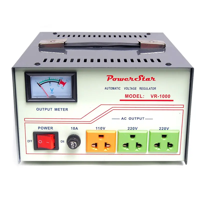 1000W Voltage Stabilizer – 220V to 110V AC Conversion, 400-VR1000