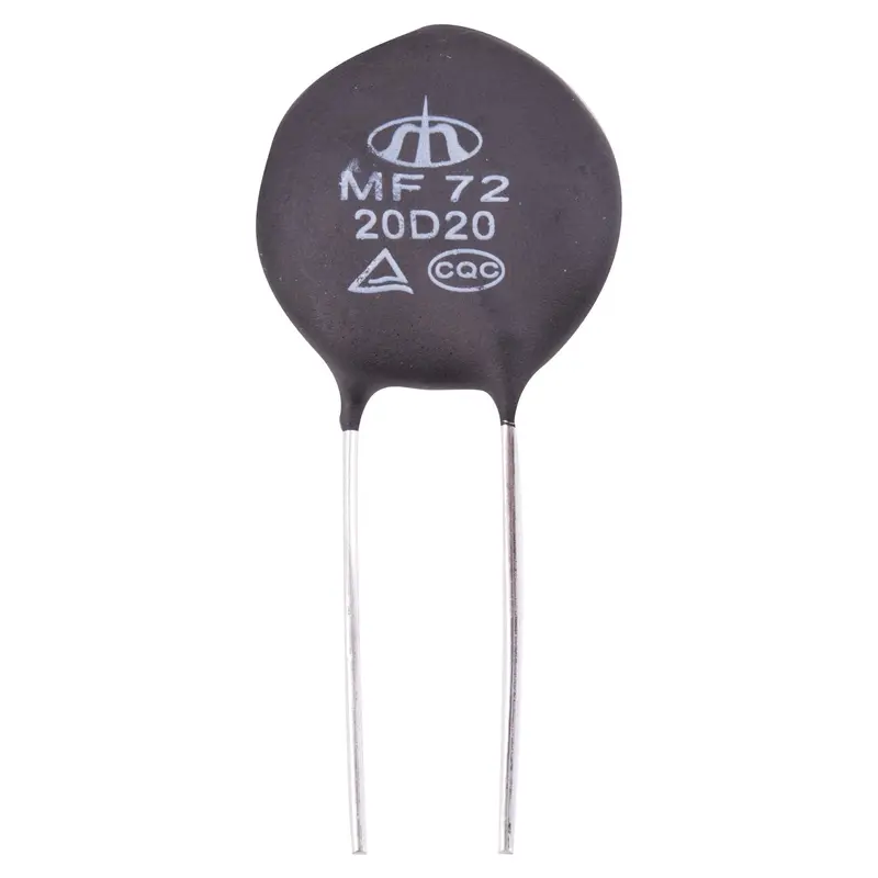 105-NTC20D20 20 Ω NTC Thermistor for Overcurrent Protection (4 A, 20 mm) – MF72