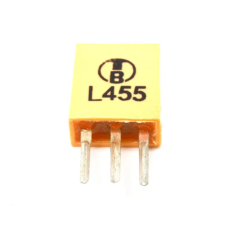 105-TL455E/3P 455 MHz Crystal Resonator – 3-Pin SMD Package