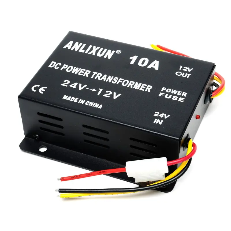 10A DC-DC Converter: 24V to 12V Regulated Output, 400-DC2412V10A