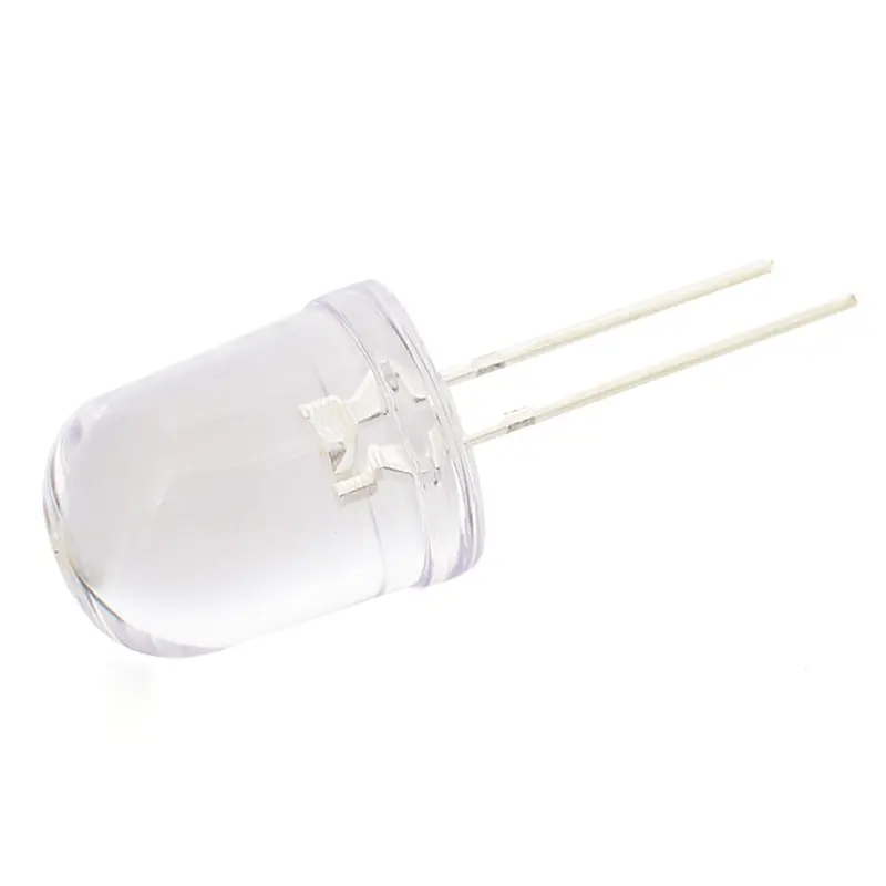 110-B10B 10mm High-Brightness Blue LED – Diffused Lens, Standard Forward Voltage