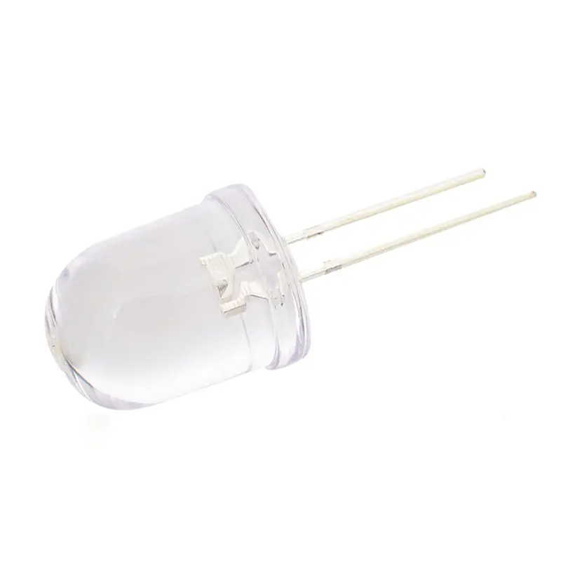 110-B10Y 10mm Yellow LED – 10mm Diffused, Bright Monochromatic Output