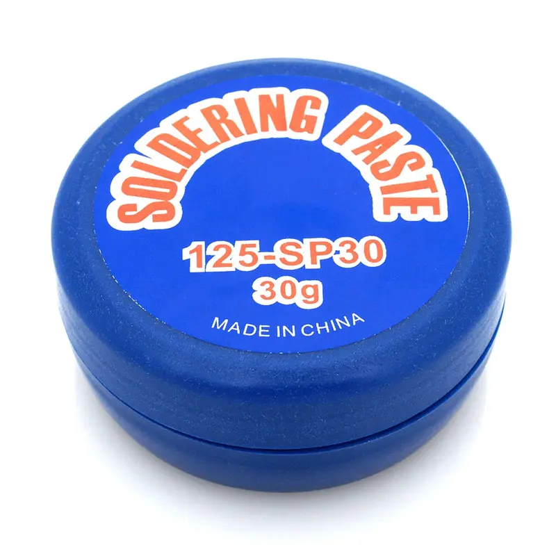 125-SP30 Rosin-Core Soldering Paste – 30g, Ergonomic Plastic Handle Case