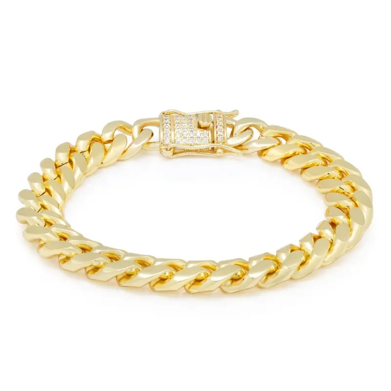12mm Miami Cuban Link Bracelet – Heavyweight Shine