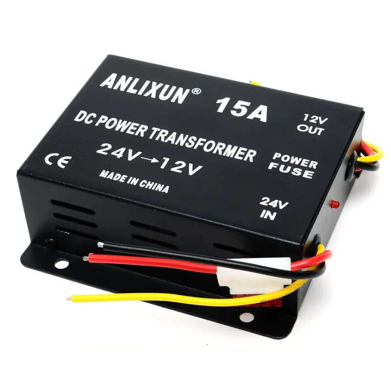 15A 24V-to-12V DC Step-Down Converter – Industrial-Grade, 400-DC2412V15A