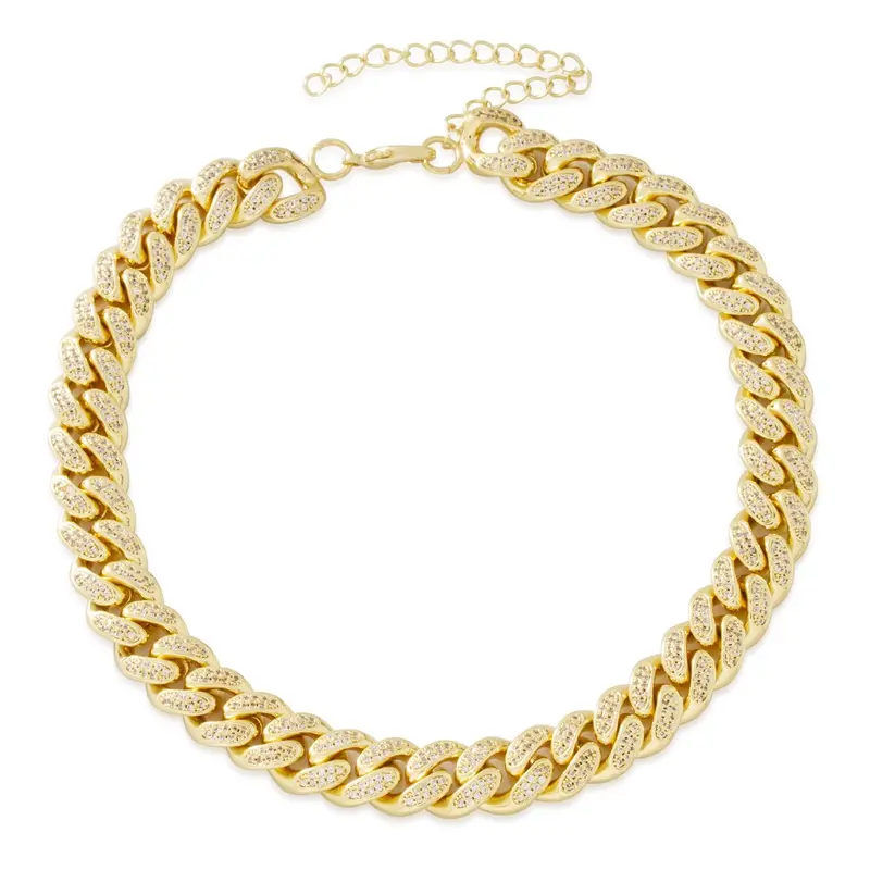 15mm Statement Iced Miami Cuban Choker