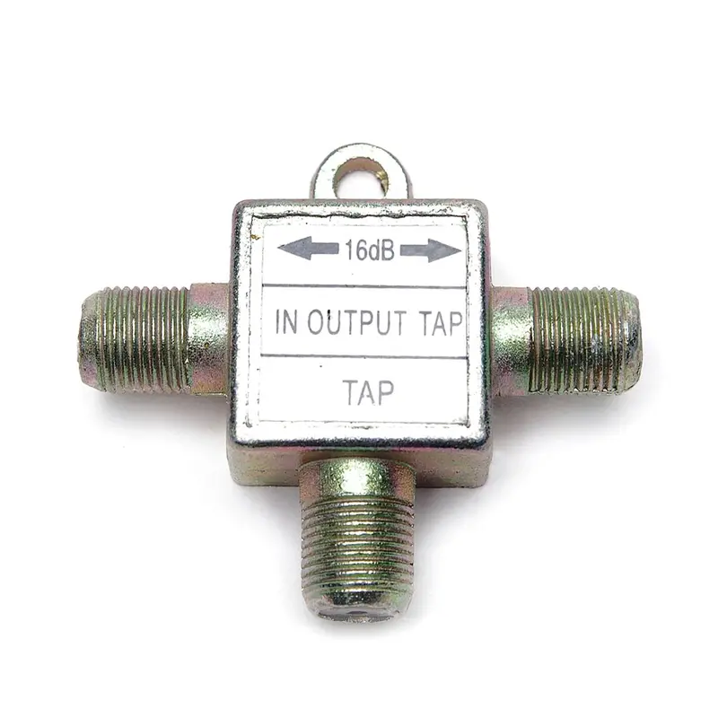 16 dB RF Tap Coupler – 5 to 900 MHz, 75 Ohm Broadcast Grade