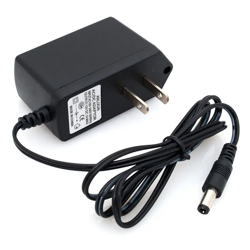250-SA12V1C Switching Power Adapter – 12V DC, 1A, 12W (Compact Size)