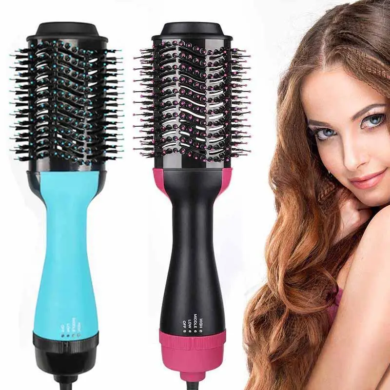 3-in-1 Hot Air Styling Brush with Dryer Function