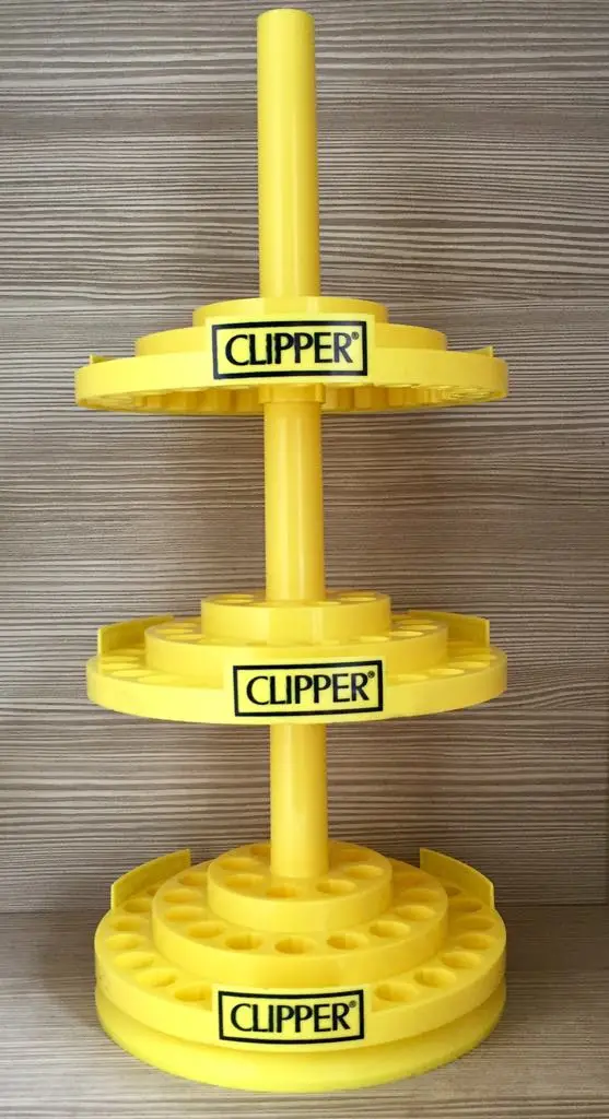 3-Tier Clipper Display Stand – For Micro, Small & Mini Lighters