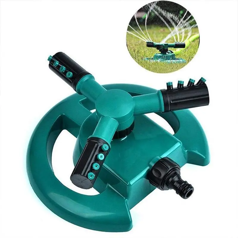 360° Rotating Garden Sprinkler – Automatic Oscillating Watering System