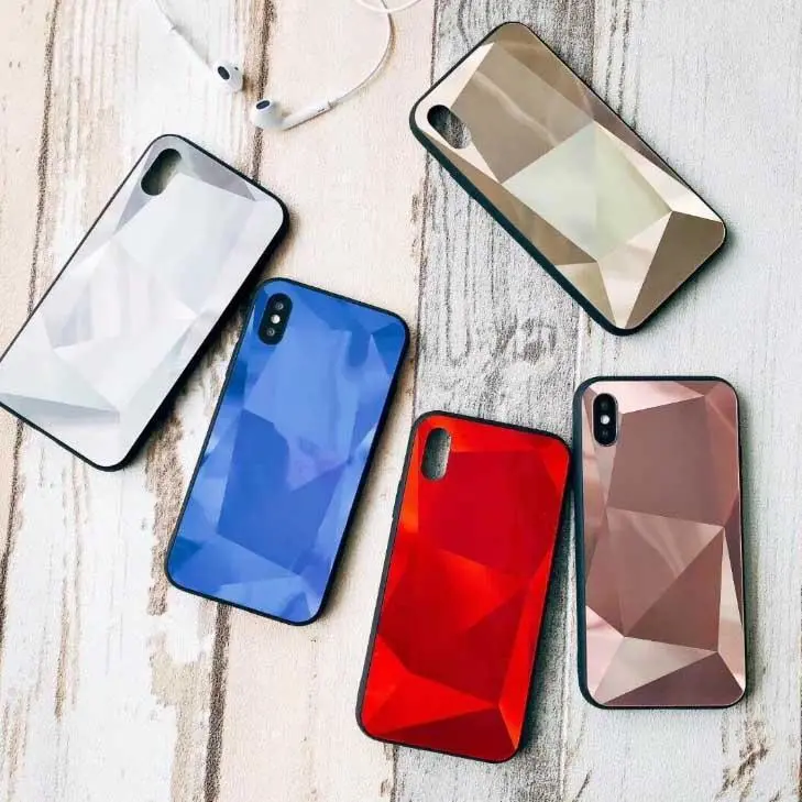 3D Laser-Cut Diamond-Embellished Phone Case