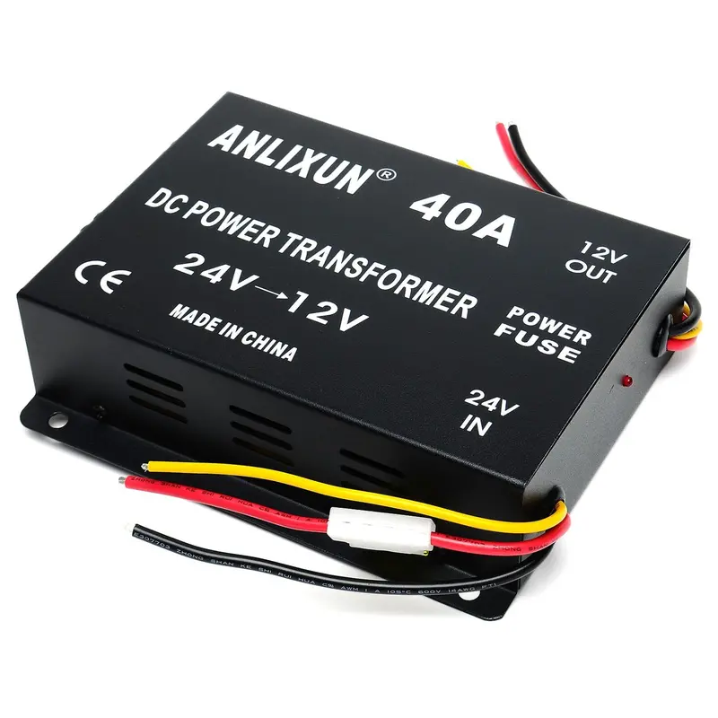40A Robust 24V to 12V DC-DC Converter for Automotive & Industrial Use, 400-DC2412V40A