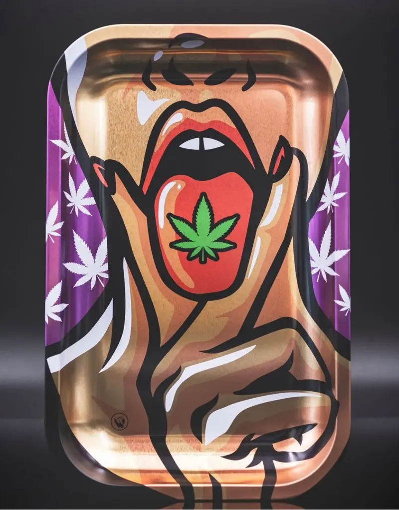420 Girl Themed Rolling Tray