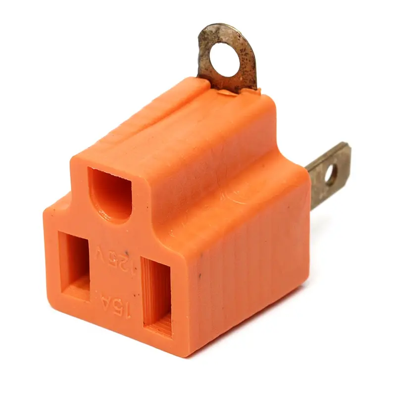 45-U101 AC Flat Plug with 3-Pin Flat Jack