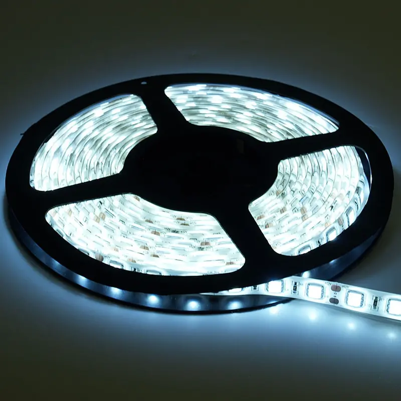 5-Meter Daylight White 5050 LED Strip – 6000–6500K, 60 LEDs/M, 12V DC