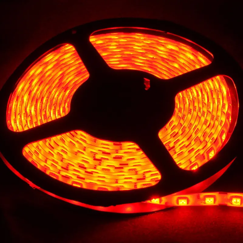 5-Meter Red 5050 LED Strip – 60 LEDs per Meter, 12V DC