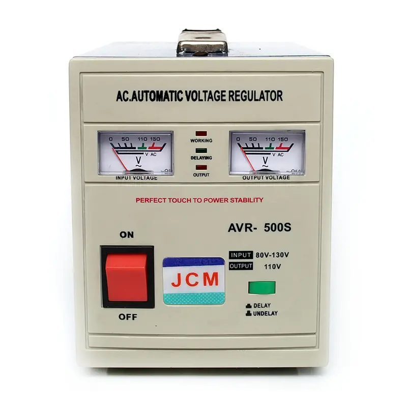 500-Watt Step-Down Voltage Stabilizer – 220V to 110V AC