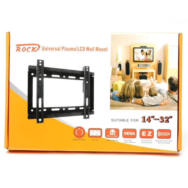 58-TM1220 Fixed TV Wall Mount for 14–32 Inch Screens (55 lb Capacity)