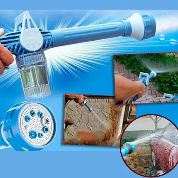 8-Setting Adjustable Spray Nozzle for Garden Hose