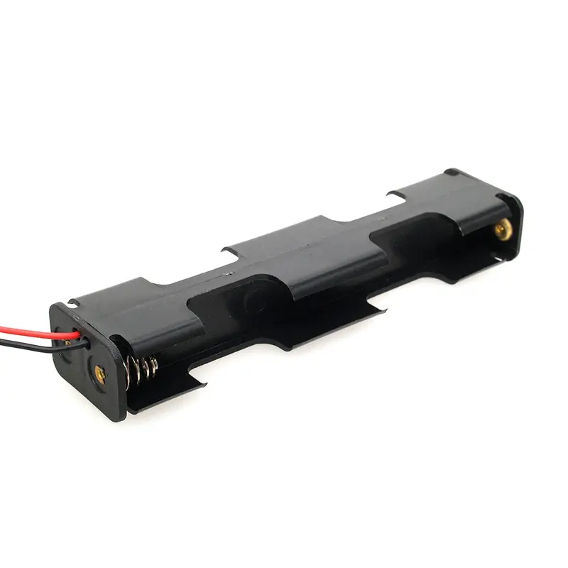 80-UB3 Compact 4xAA Battery Carrier with 15 cm Flexible Wiring