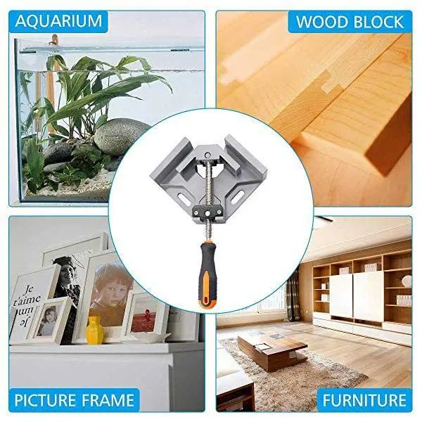 90-Degree Corner Mounting Fixture Bracket