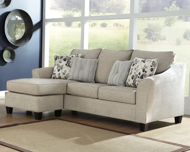 Abney Sofa with Integrated Chaise Lounge