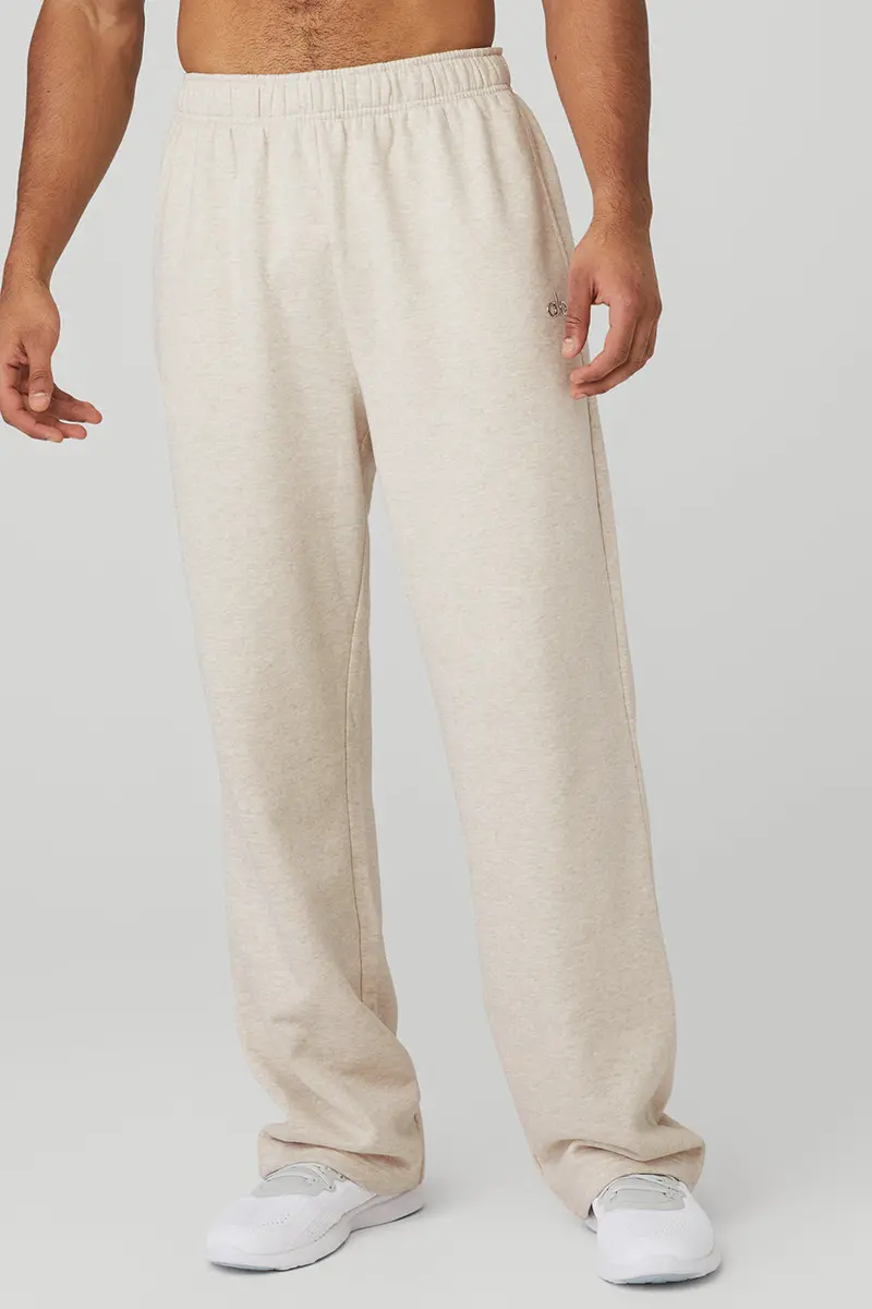 Accolade Straight-Leg Sweatpant in Oatmeal Heather (Duplicate)