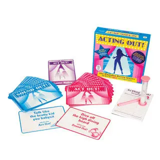 Acting Out Interactive Game – Expressive Charades-Style Activity for Families