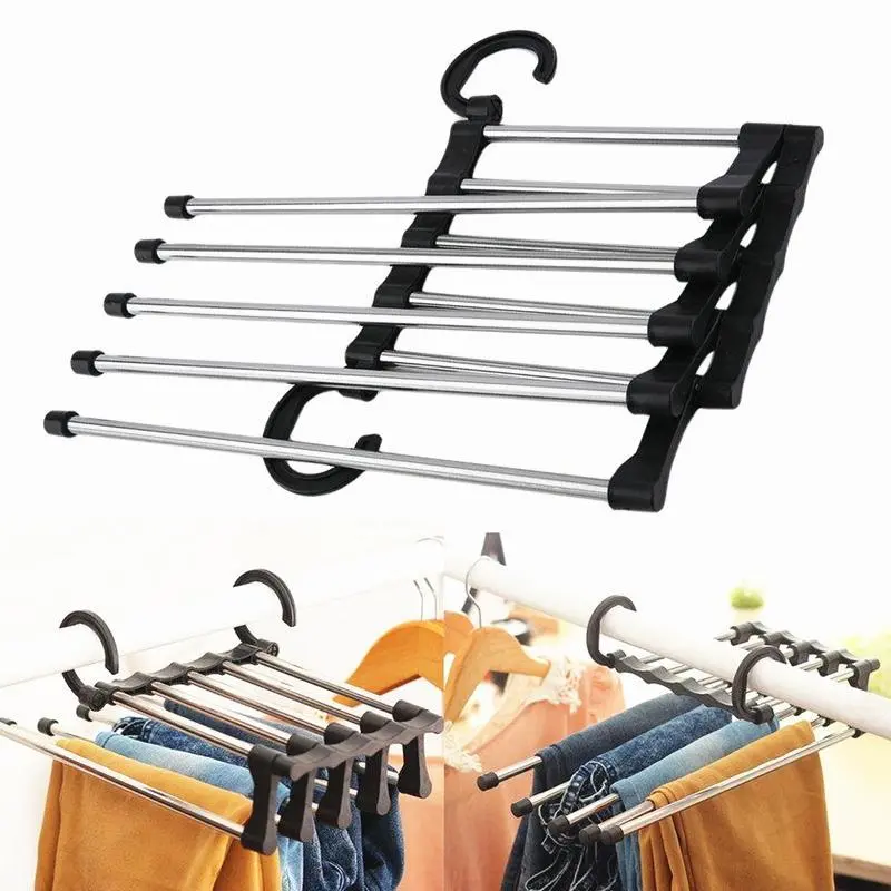 Adjustable Closet Shelf Organizer – Expandable Vertical Storage Unit
