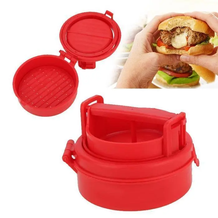 Adjustable Hamburger Patty Press Set – 2-Piece