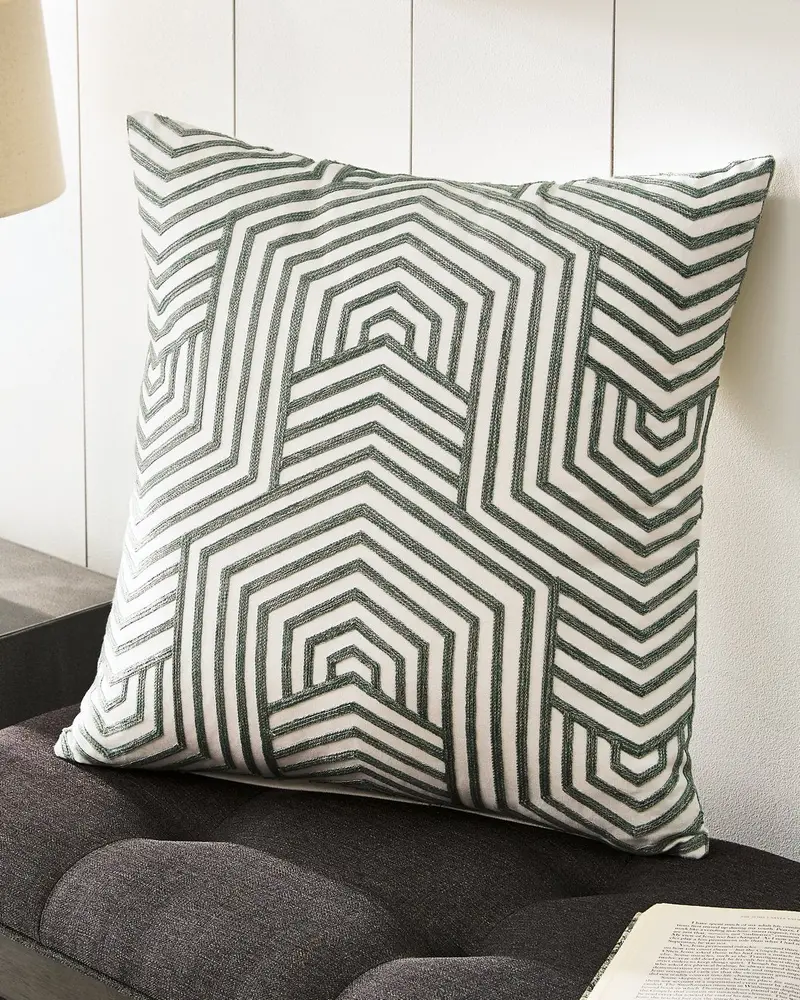 Adrik Decorative Throw Pillow Set – Four Textured Cushions