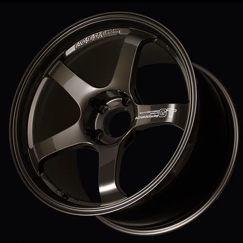 Advan GT Premium 18×9 Inch Racing Dark Bronze Metallic Alloy Wheel – 5×114.3, +43 Offset