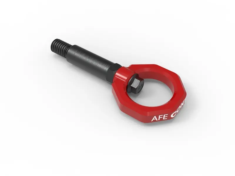 aFe Control Red Front Tow Hook for 2020–2021 Toyota GR Supra (A90)