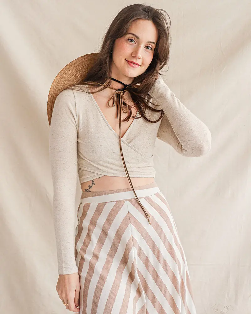 Afternoon Musings Relaxed Linen Top