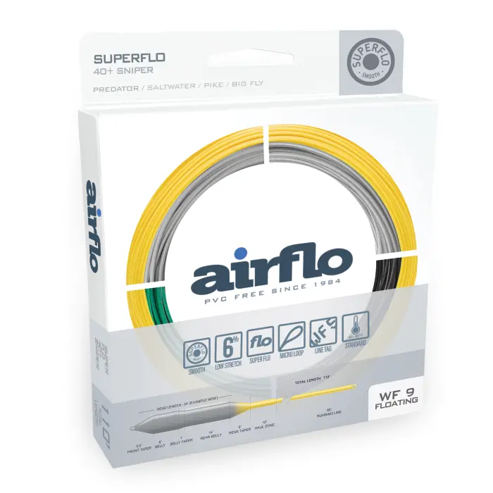 Airflo SuperFlo 40+ Sniper Fly Line – New Generation