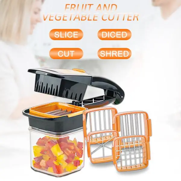All-in-One Vegetable and Fruit Chopper