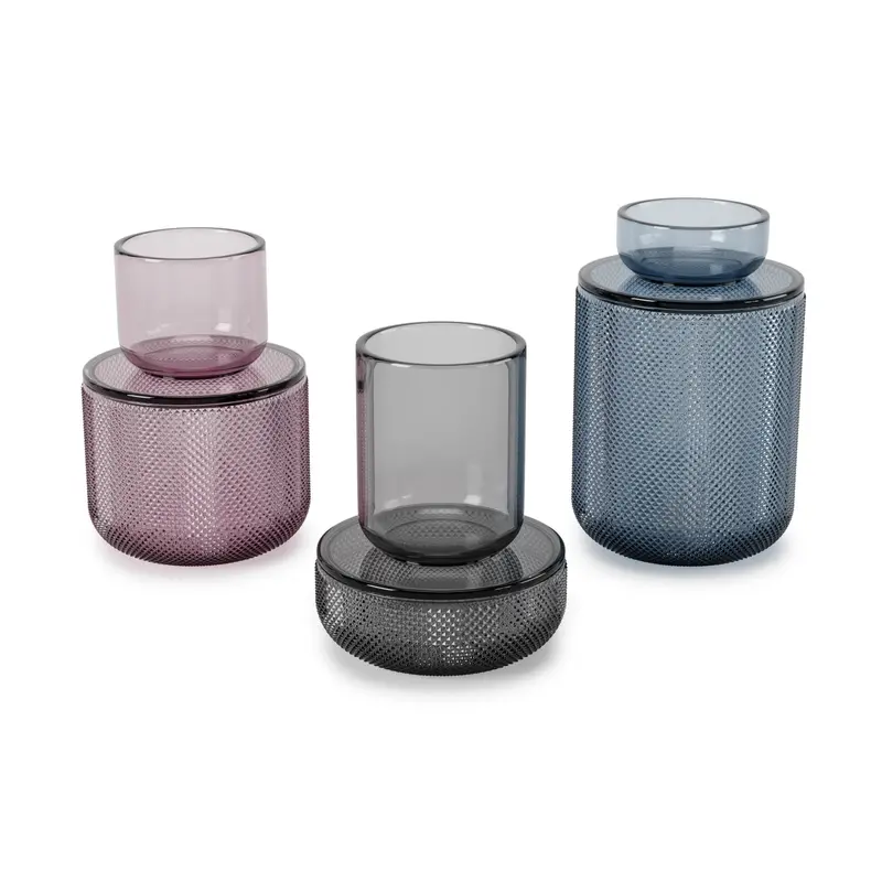 Allira Ceramic Storage Vase Collection (3-Piece)