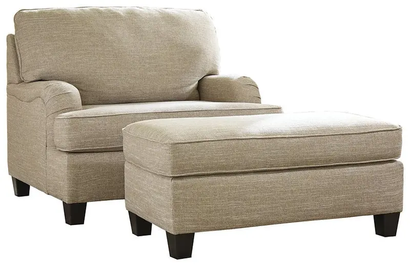 Almanza Lounge Chair and Matching Ottoman Set