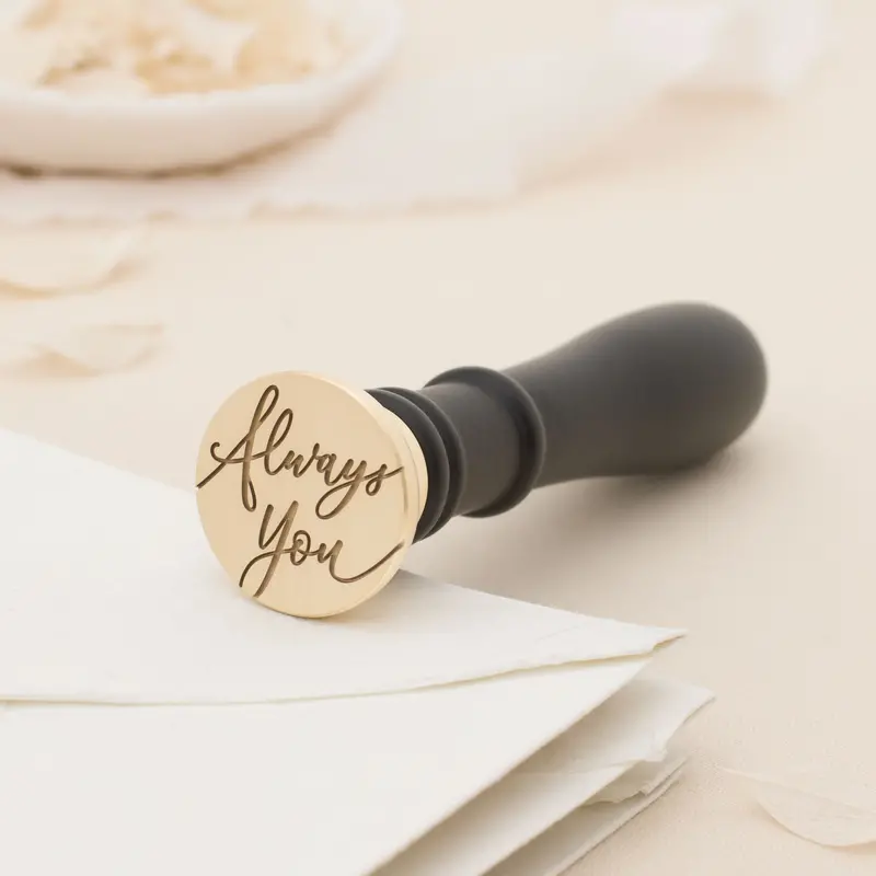 ‘Always You’ Romantic Script Wax Seal Stamp