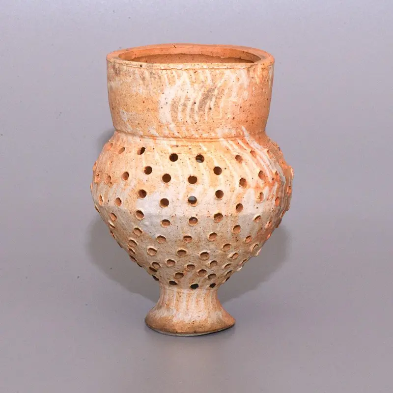 Amlash Terracotta Sieve Vessel, Iron Age I–II (1400–800 BCE)