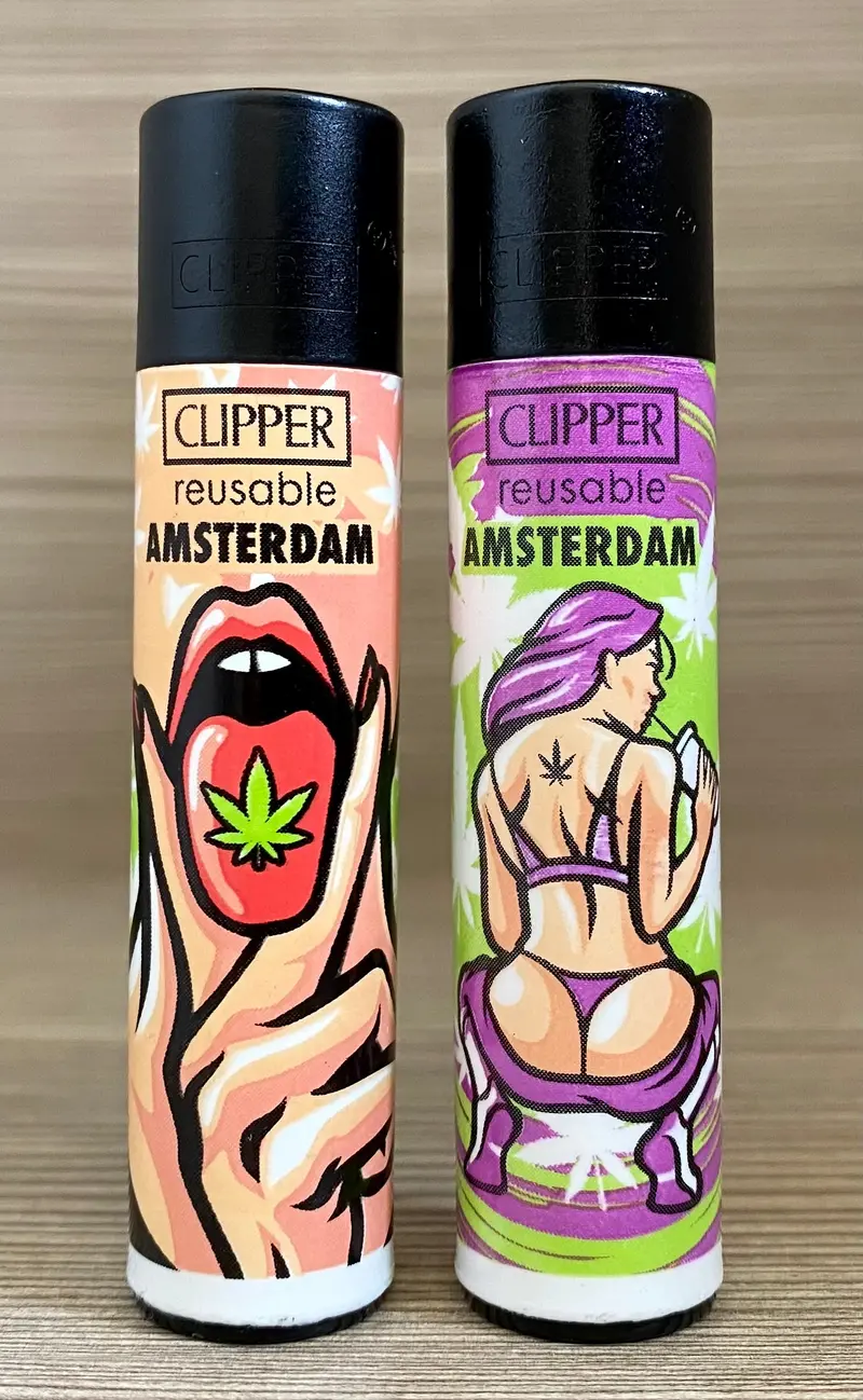 Amsterdam 420 Girls Clipper Lighter