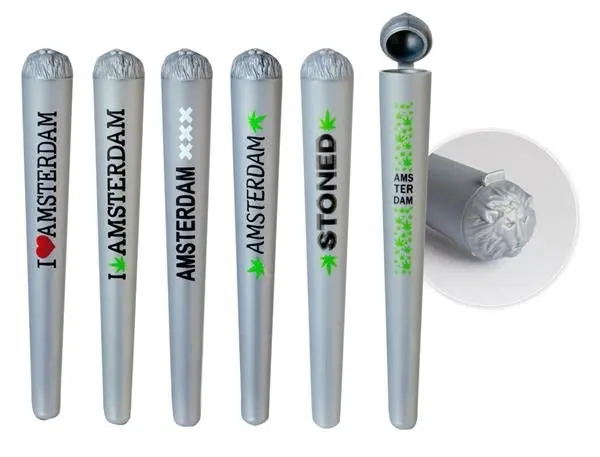 Amsterdam Silver Joint Holders – Sleek Metallic Finish