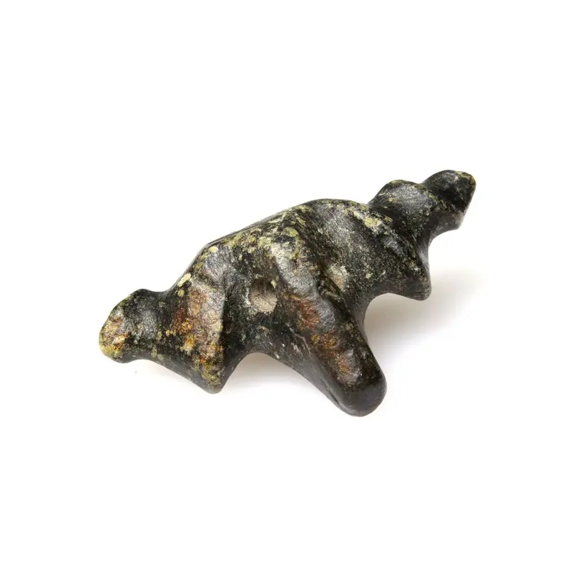 Anatolian Granite Ram Head Amulet, Early Bronze Age, ca. 3000 BCE