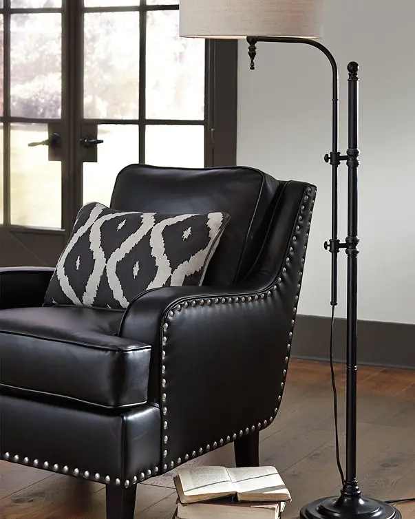 Anemoon Metallic Floor Lamp with Dimmable Light