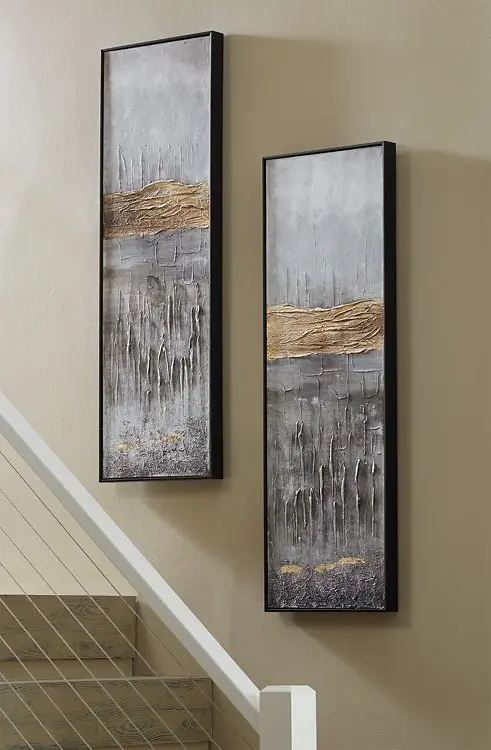 Aniyah Dual-Panel Wall Art Set – Two Complementary Prints