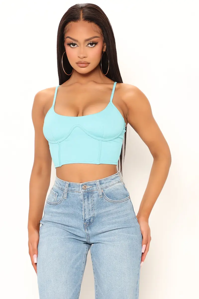 Aqua Loretta V-Neck Casual Top