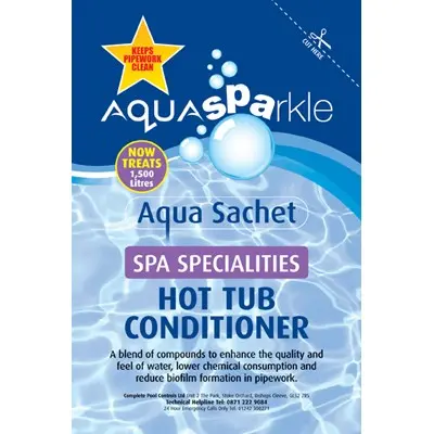 AquaSparkle Hot Tub Water Clarifier & Conditioner Sachet