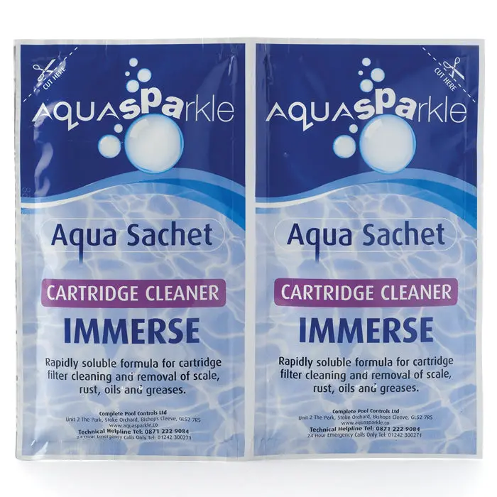 AquaSparkle Immersion Water Treatment Sachet for Spas & Hot Tubs
