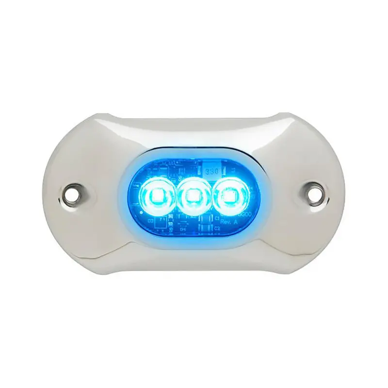 Attwood LightArmor HPX Underwater Light – 3-LED Blue